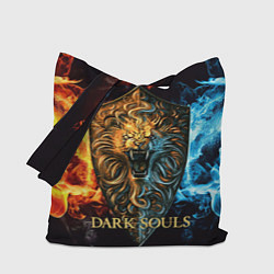 Сумка-шопер Dark Souls: Lion Shield, цвет: 3D-принт