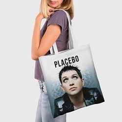 Сумка-шопер Placebo: Brian Molko, цвет: 3D-принт — фото 2