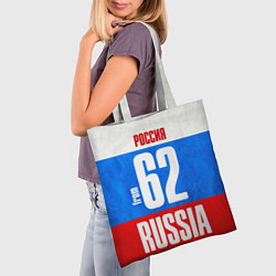 Сумка-шопер Russia: from 62, цвет: 3D-принт — фото 2