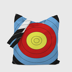 Сумка-шопер Мишень для лука, цвет: 3D-принт