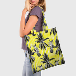 Сумка-шопер Ананасы 18, цвет: 3D-принт — фото 2