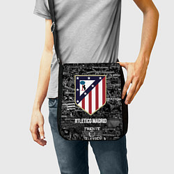 Сумка на плечо Атлетико Мадрид цвета 3D-принт — фото 2