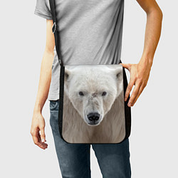 Сумка на плечо Белый медведь, цвет: 3D-принт — фото 2
