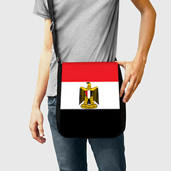 Сумка на плечо Флаг и герб Египта, цвет: 3D-принт — фото 2