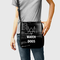 Сумка на плечо Watch Dogs: Hacker, цвет: 3D-принт — фото 2