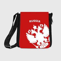 Сумка на плечо Russia: Red & White, цвет: 3D-принт