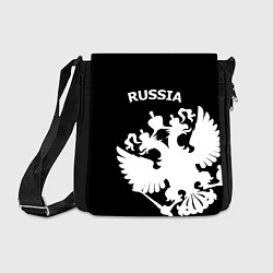 Сумка на плечо Russia: Black Edition, цвет: 3D-принт