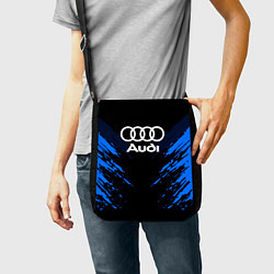 Сумка на плечо Audi: Blue Anger, цвет: 3D-принт — фото 2