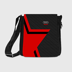 Сумка на плечо Audi: Carbon Star, цвет: 3D-принт