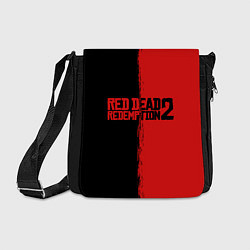 Сумка на плечо RDD 2: Black & Red цвета 3D-принт — фото 1