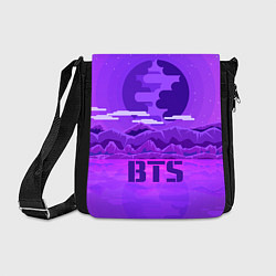 Сумка на плечо BTS: Violet Mountains, цвет: 3D-принт