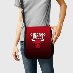Сумка на плечо CHICAGO BULLS, цвет: 3D-принт — фото 2
