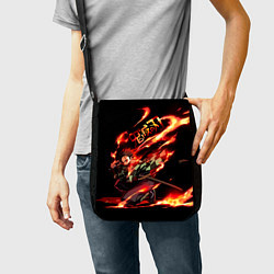 Сумка на плечо Demon Slayer, цвет: 3D-принт — фото 2
