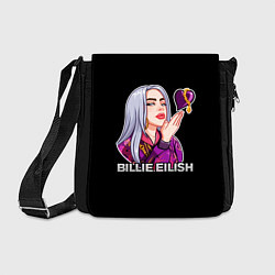 Сумка на плечо BILLIE EILISH, цвет: 3D-принт