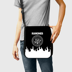 Сумка на плечо RAMONES, цвет: 3D-принт — фото 2