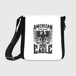 Сумка на плечо Американский орел Z, цвет: 3D-принт