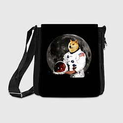 Сумка на плечо Доги Космонавт, цвет: 3D-принт