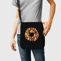 Сумка на плечо Пончик Гомер, цвет: 3D-принт — фото 2