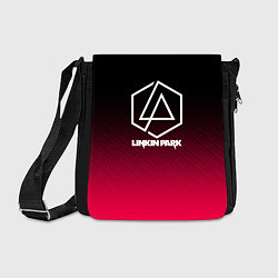 Сумка на плечо LINKIN PARK LOGO CARBON, цвет: 3D-принт