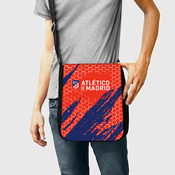 Сумка на плечо Atletico Madrid: Football Club, цвет: 3D-принт — фото 2