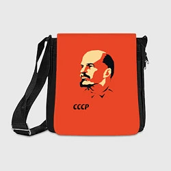 Сумка на плечо СССР Ленин жив, цвет: 3D-принт