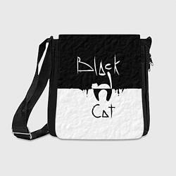 Сумка на плечо Black cat, цвет: 3D-принт