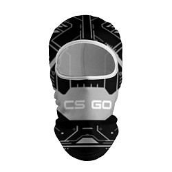 Балаклава CS:GO Black collection цвета 3D-белый — фото 1