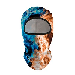 Балаклава Огненное пламя, цвет: 3D-черный