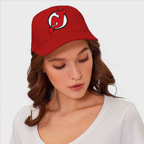 Бейсболка New Jersey Devils / Красный – фото 3