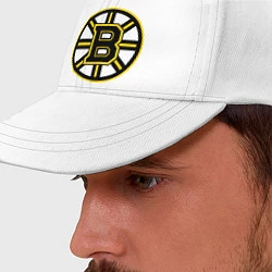 Бейсболка Boston Bruins, цвет: белый — фото 2