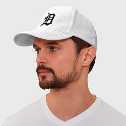 Бейсболка Detroit Tigers, цвет: белый — фото 2