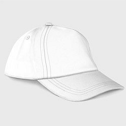 Бейсболка FBI, цвет: белый