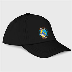 Бейсболка World - Volleyball, цвет: черный