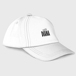 Бейсболка Unreal Diana, цвет: белый