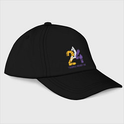 Бейсболка Kobe Never Die - 24, цвет: черный