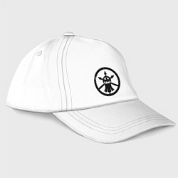 Бейсболка Мю-13, цвет: белый