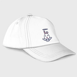 Бейсболка Angel Bunny, цвет: белый