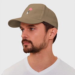 Бейсболка Космонавт и шарики, цвет: миндальный — фото 2