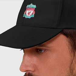 Бейсболка Liverpool fc sport collection, цвет: черный — фото 2