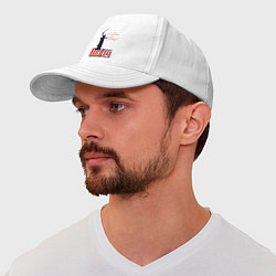 Бейсболка Волгоград с Днем Победы, цвет: белый — фото 2
