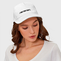 Бейсболка Змеиный узор, цвет: белый — фото 2