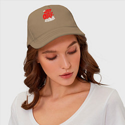 Бейсболка Не сдавайся заранее, цвет: миндальный — фото 2