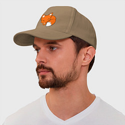 Бейсболка Спящий лисёнок, цвет: миндальный — фото 2