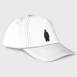 Бейсболка Bones с огромной цепью, цвет: белый