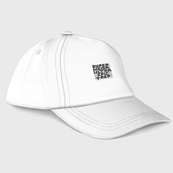 Бейсболка Пиксельный Super Mega Ultra Epic Rep - ASCII арт,