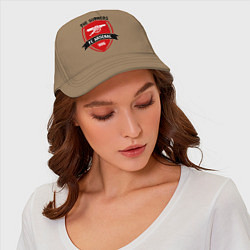 Бейсболка FC Arsenal: The Gunners, цвет: миндальный — фото 2