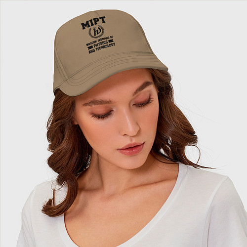 Бейсболка MIPT Institute / Миндальный – фото 4