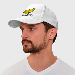 Бейсболка Honda, цвет: белый — фото 2