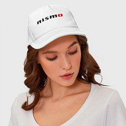 Бейсболка Nismo, цвет: белый — фото 2
