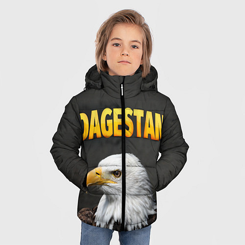 Зимняя куртка для мальчика Dagestan Eagle / 3D-Красный – фото 3